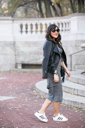 С чем носить стеганую верхнюю одежду женщине