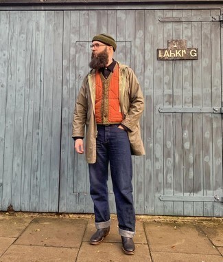 Как носить дождевик с рубашкой с длинным рукавом мужчине