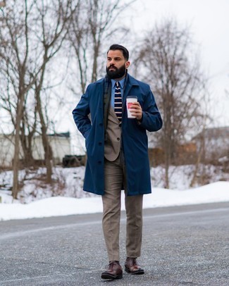 Как носить дождевик с оксфордами