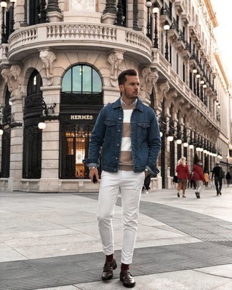 С чем носить красно-белые носки мужчине