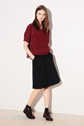 С чем носить красный рюкзак женщине