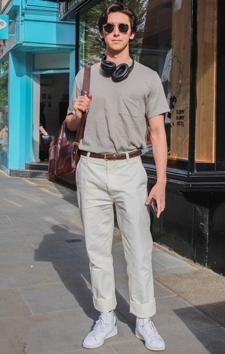 С чем носить красный рюкзак мужчине