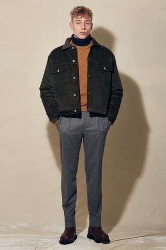 С чем носить красные ботинки мужчине