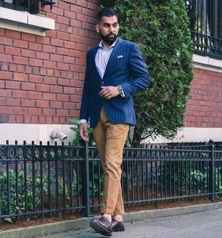 Какие пиджаки носить с красными брогами