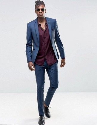 С чем носить красную классическую рубашку мужчине