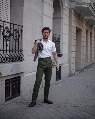 С чем носить красные кожаные ботинки мужчине