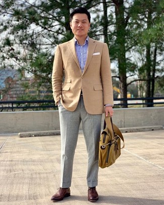 Какие пиджаки носить с красными оксфордами