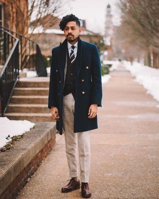 Какие пиджаки носить с красными оксфордами