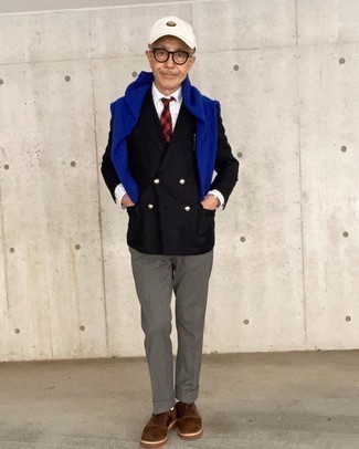 С чем носить красный галстук в шотландскую клетку мужчине