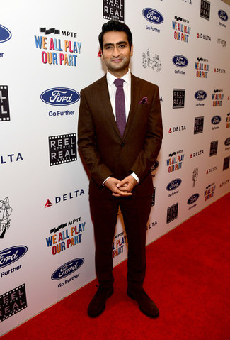 Какие туфли дерби носить с красным костюмом