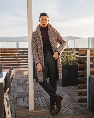 Какие пиджаки носить с красной водолазкой мужчине