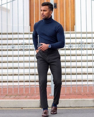 С чем носить красные часы мужчине