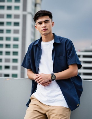 С чем носить резиновые часы мужчине