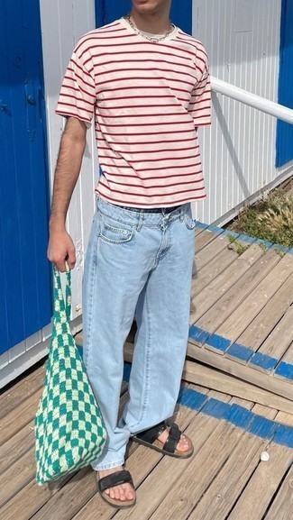 С чем носить сандалии мужчине