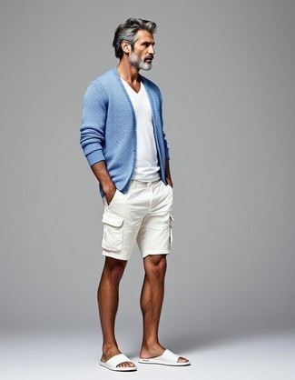 Как носить сандалии с шортами мужчине