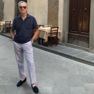 С чем носить брюки из жатого хлопка мужчине