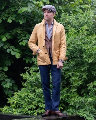 Как носить куртку-рубашку с монками с двумя ремешками