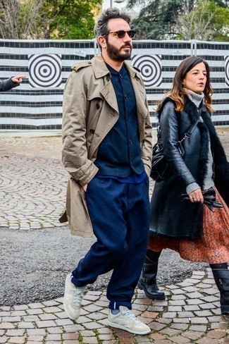 Как носить куртку-рубашку с плащом мужчине