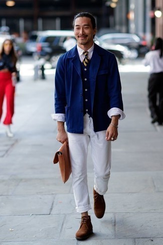 Как носить куртку-рубашку с жилетом