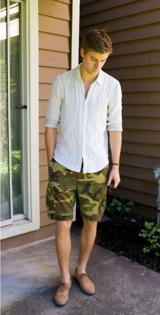 Как носить шорты с брогами