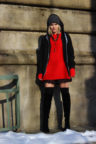 Как носить шорты с худи женщине