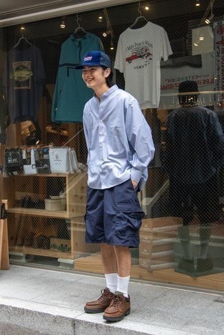 Как носить шорты с рабочими ботинками мужчине