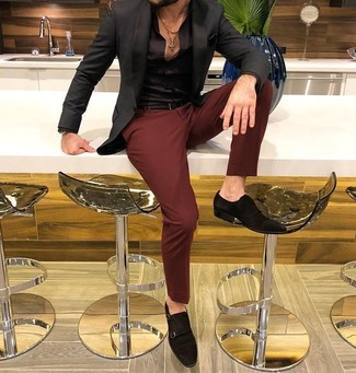 С чем носить шелковый пиджак мужчине