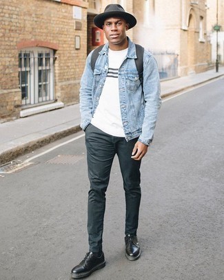 С чем носить серебряный рюкзак мужчине