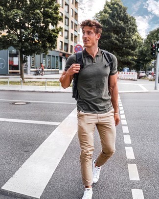 С чем носить серебряный рюкзак мужчине