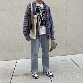 С чем носить серебряную бандану мужчине