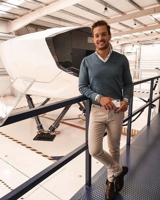 С чем носить серебряный браслет из бисера мужчине