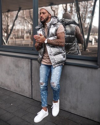 С чем носить серебряные кожаные часы мужчине