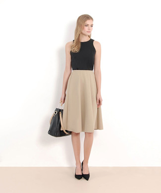 Как носить топ без рукавов с туфлями