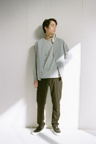 С чем носить слипоны мужчине