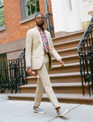 Как носить слипоны с костюмом