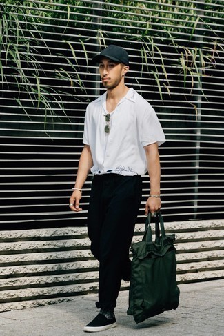 Как носить слипоны с майкой мужчине