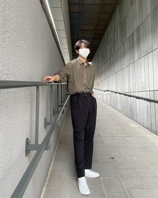 С чем носить кеды подросткам мужчине