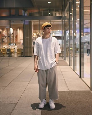 С чем носить кеды подросткам мужчине