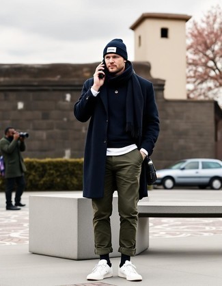 С чем носить кеды мужчине зима