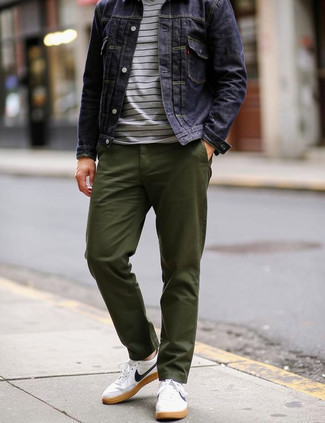 С чем носить кеды мужчине