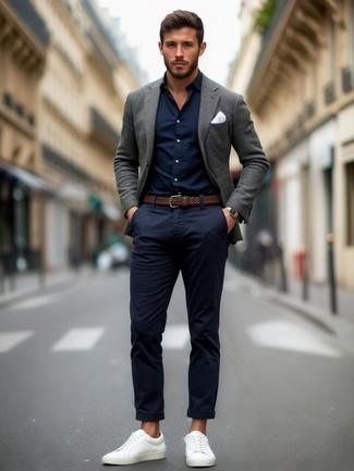 С чем носить замшевый ремень мужчине