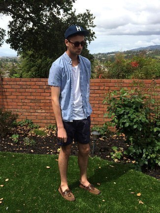 С чем носить замшевые топсайдеры