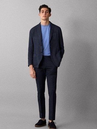 С чем носить замшевые топсайдеры