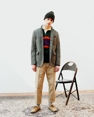 С чем носить замшевые топсайдеры