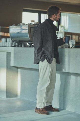 С чем носить замшевые топсайдеры