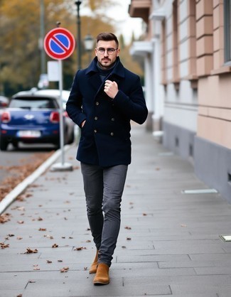 С чем носить замшевые ботинки мужчине