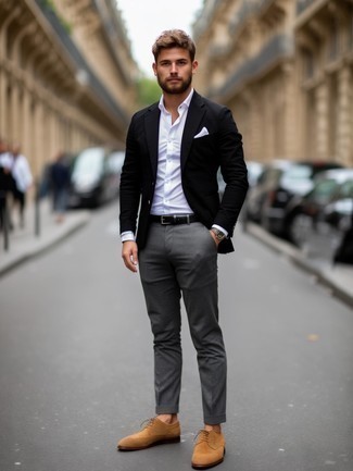 С чем носить замшевые броги