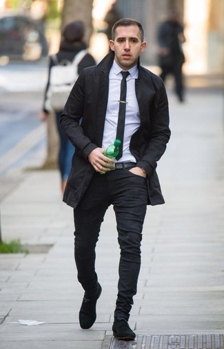 С чем носить замшевые классические ботинки мужчине