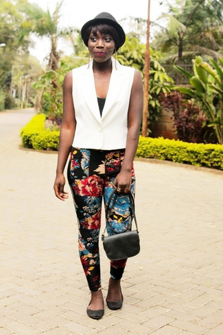 С чем носить замшевые туфли на плоской подошве