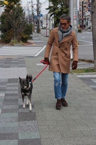 С чем носить замшевые перчатки мужчине